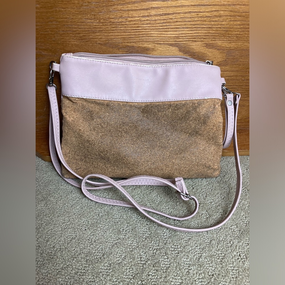 Pink Pixie Mood Cork Clutch